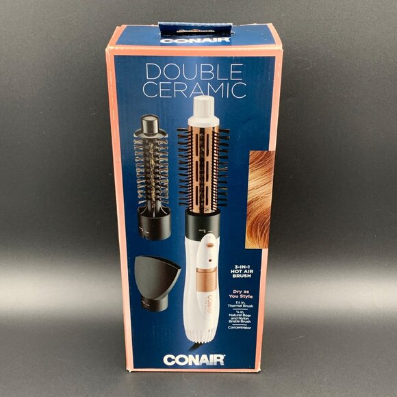 Conair Other - Conair Double Ceramic 3-In-1 Hot Air Brush